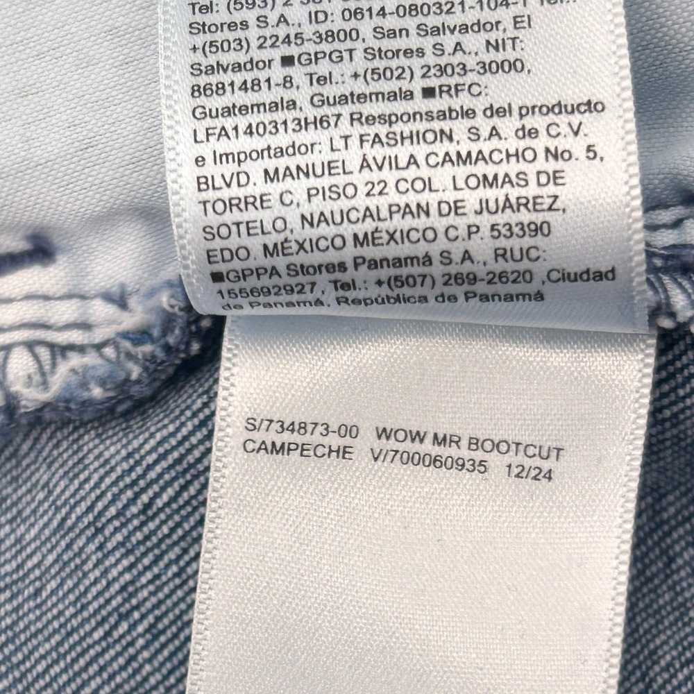 Old Navy WOW Mid-Rise Bootcut Jeans Women's Size 10 Medium Wash Denim - Picture 8 of 8
